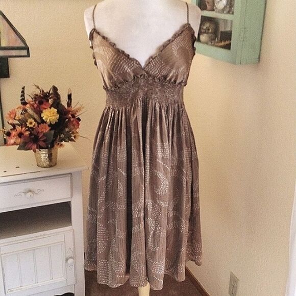 BCBGMaxAzria Silk Dress  - Picture 1 of 10